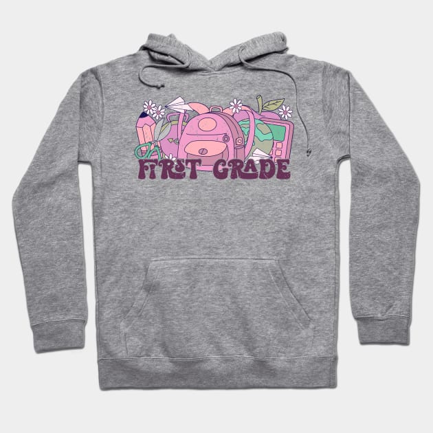 First grade Hoodie by Zedeldesign